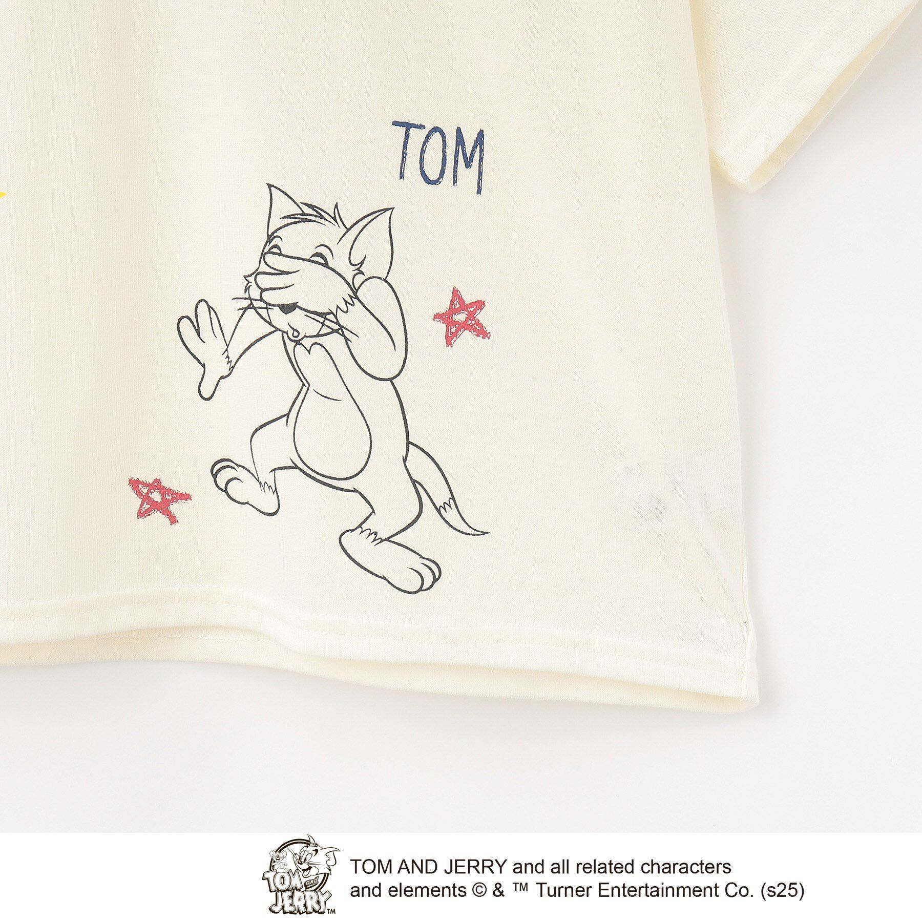 SHOO･LA･RUE「【TOM and JERRY】ひんやりラクガキTシャツ」|Tシャツ・カットソー|
