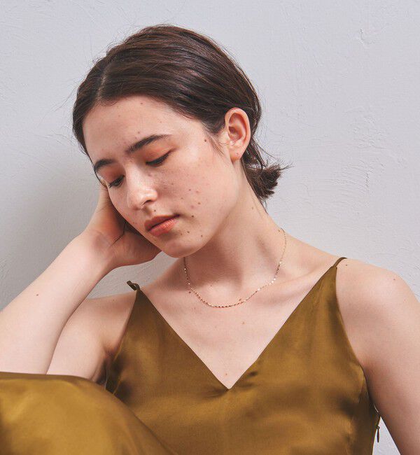 UNITED ARROWS「＜les bonbon＞10K VICTORIA チェーンネックレス」|ネックレス|