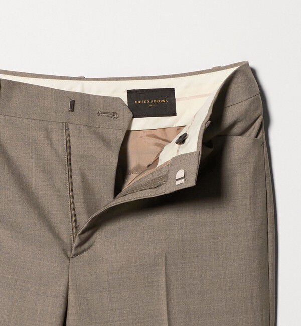 UNITED ARROWS「Vitale Barberis Canonico スリム テーパードパンツ 26SS」|スラックス|