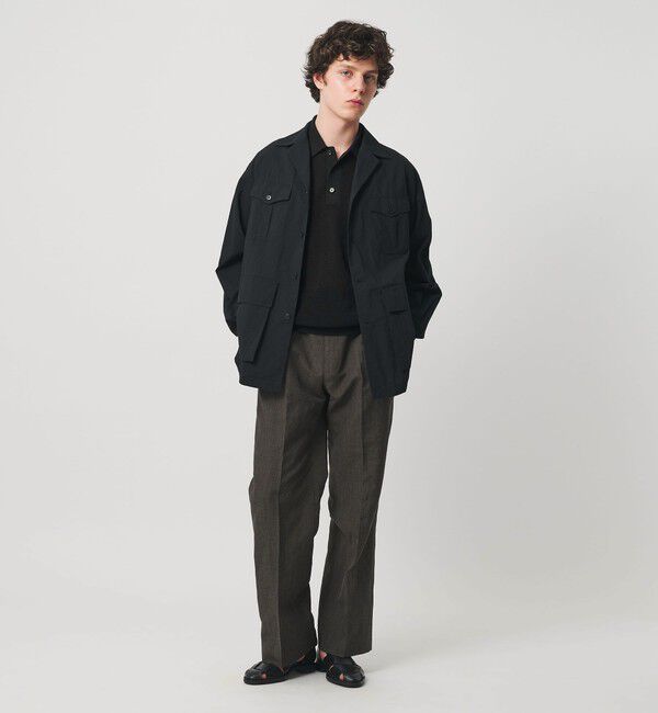 UNITED ARROWS「シャーリーカーン バーズアイ ニットポロシャツ」|ポロシャツ|