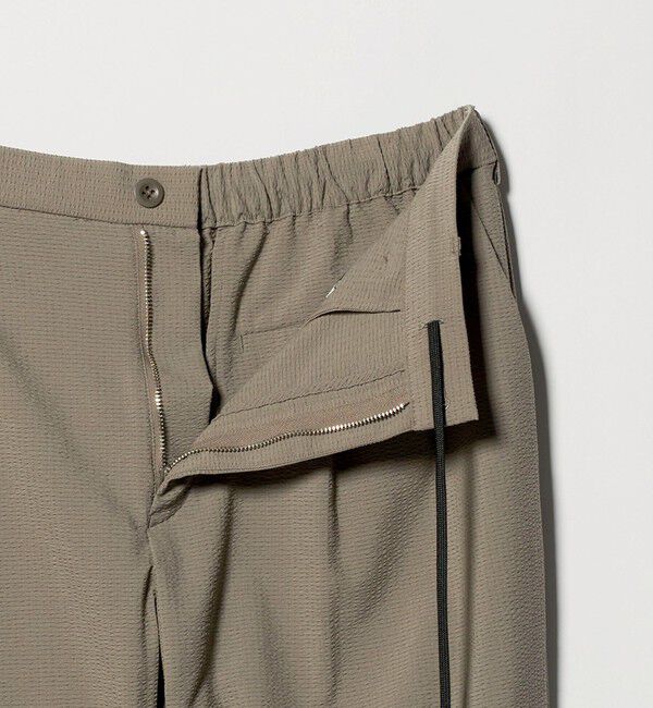 UNITED ARROWS「DotAir ドットエア サッカー ヘムコード 2プリーツ パンツ　吸水速乾」|その他|