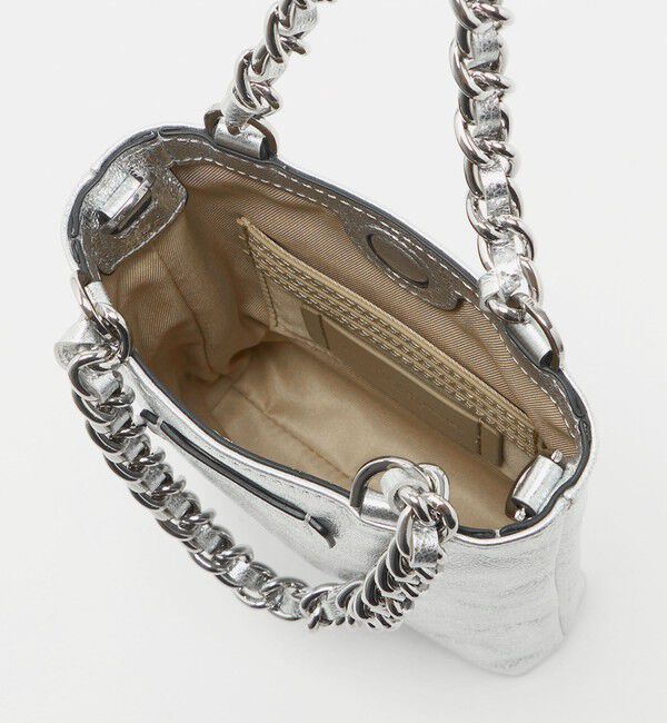 UNITED ARROWS「＜GIANNI CHIARINI＞CAMILLA MTL バッグ」|ハンドバッグ|