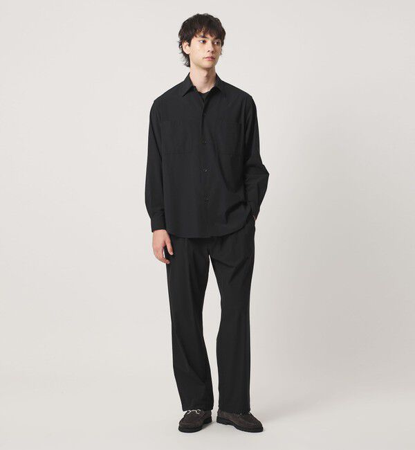 UNITED ARROWS「ナイロン/ポリウレタン エコニール シャツ タテヨコストレッチ」|カーディガン|