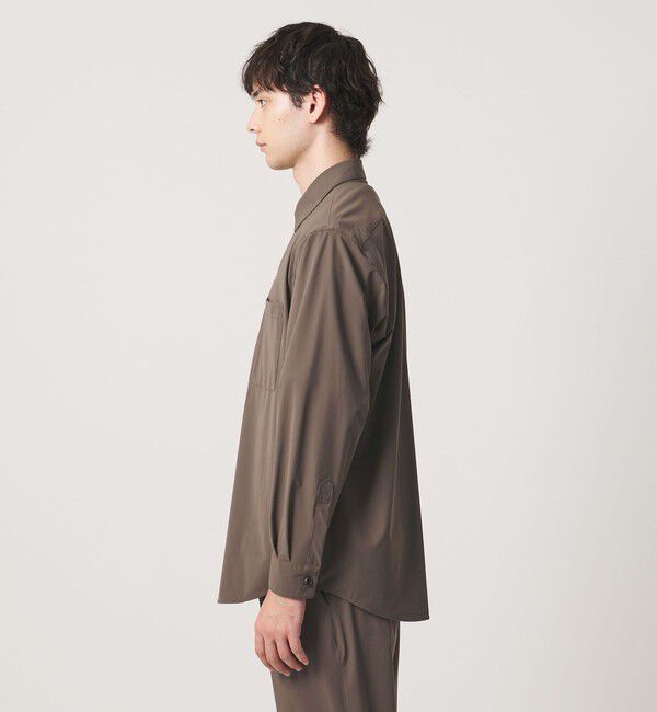 UNITED ARROWS「ナイロン/ポリウレタン エコニール シャツ タテヨコストレッチ」|カーディガン|