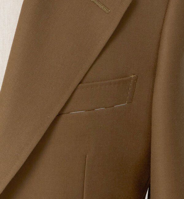 UNITED ARROWS「ギャバジン シングル 2ボタン テーラードジャケット ヨコストレッチ」|テーラードジャケット|