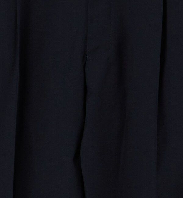 UNITED ARROWS「＜SOVEREIGN＞ウール トロピカル ハーフギャザー イージースラックス」|チノ|