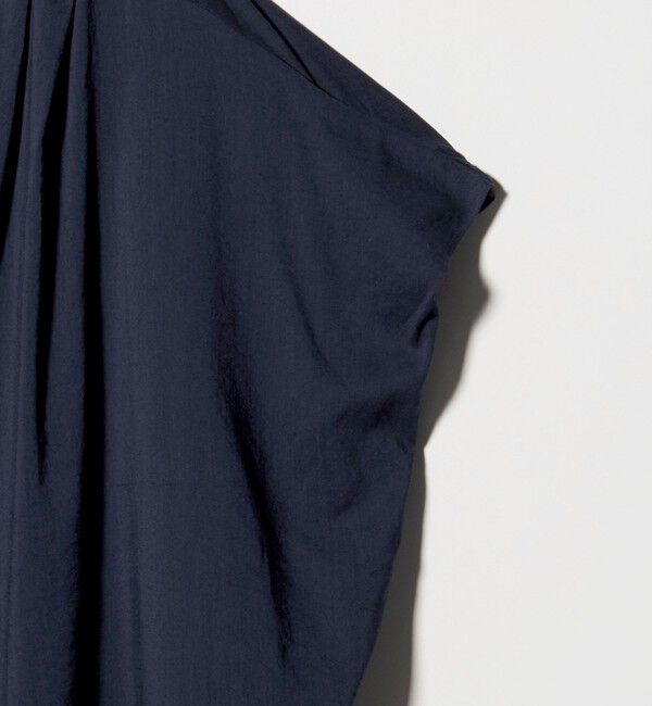 UNITED ARROWS green label relaxing「［size SHORTあり］ショルダー タック スキッパー ブラウス」|シャツ・ブラウス|