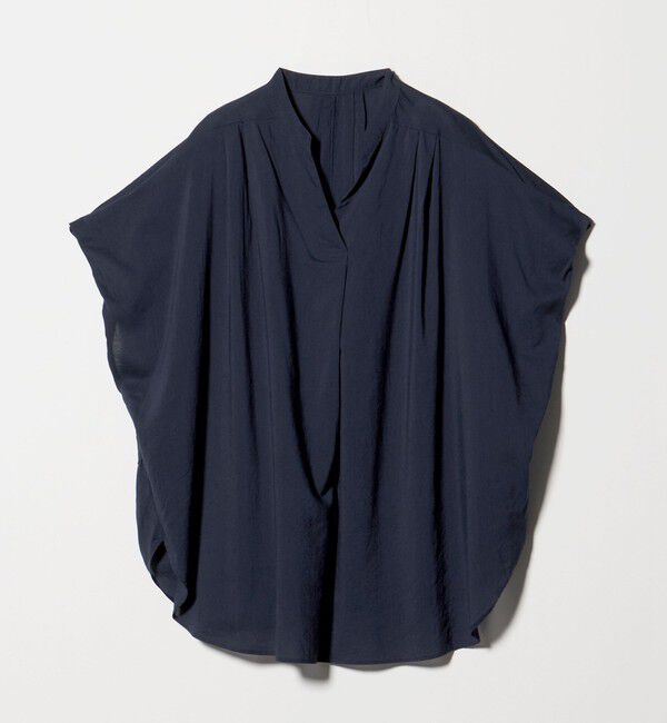 UNITED ARROWS green label relaxing「［size SHORTあり］ショルダー タック スキッパー ブラウス」|シャツ・ブラウス|