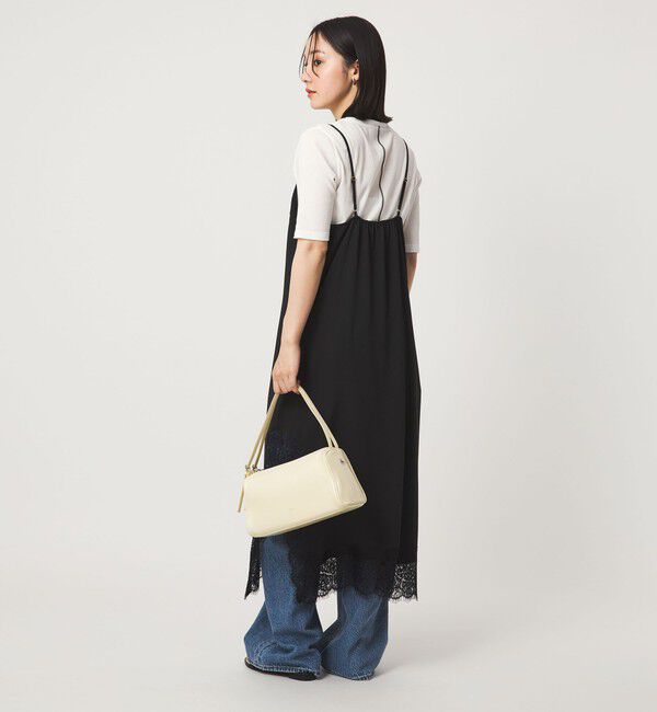 UNITED ARROWS green label relaxing「【WEB限定】＜at ease＞シアーテレコ バイカラー カットソー」|Tシャツ・カットソー|