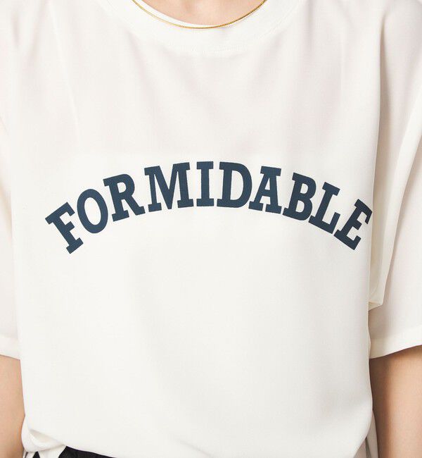 UNITED ARROWS green label relaxing「【WEB限定】＜at ease＞ジョーゼット プリント カットソー  吸水速乾」|Tシャツ・カットソー|