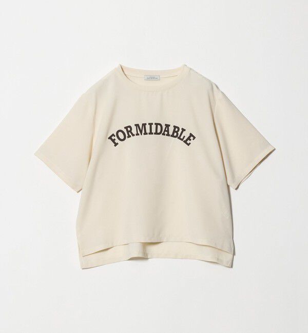 UNITED ARROWS green label relaxing「【WEB限定】＜at ease＞ジョーゼット プリント カットソー  吸水速乾」|Tシャツ・カットソー|