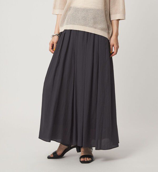 UNITED ARROWS green label relaxing「【WEB限定】＜at ease＞ボイル キュロット パンツ」|キュロット|