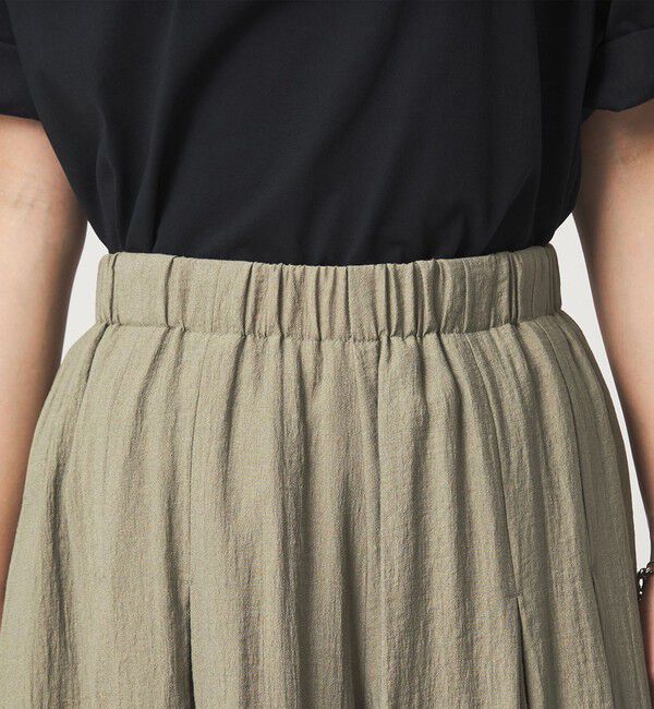 UNITED ARROWS green label relaxing「【WEB限定】＜at ease＞ボイル キュロット パンツ」|キュロット|