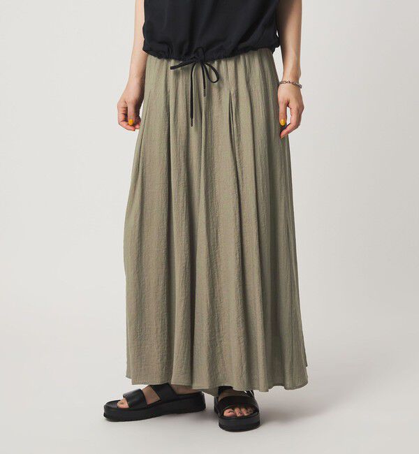 UNITED ARROWS green label relaxing「【WEB限定】＜at ease＞ボイル キュロット パンツ」|キュロット|