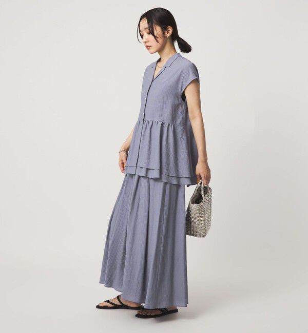 UNITED ARROWS green label relaxing「【WEB限定】＜at ease＞ボイル キュロット パンツ」|キュロット|