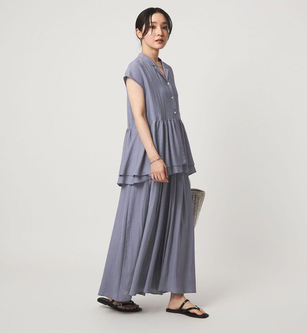 UNITED ARROWS green label relaxing「【WEB限定】＜at ease＞ボイル キュロット パンツ」|キュロット|