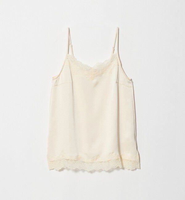 UNITED ARROWS green label relaxing「【WEB限定】＜at ease＞レースキャミ &times; Tシャツ セット」|Tシャツ・カットソー|