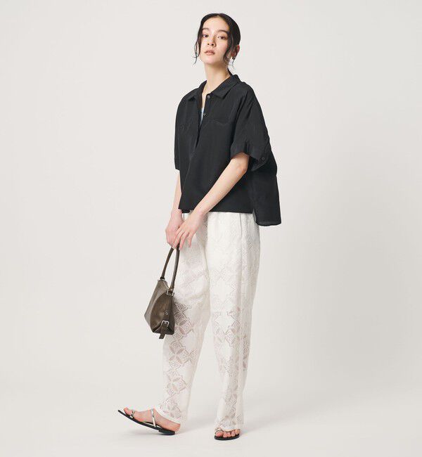 BEAUTY&YOUTH UNITED ARROWS「レーヨンポリエステル ストライプ チュニック」|シャツ・ブラウス|