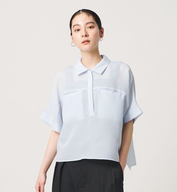 BEAUTY&YOUTH UNITED ARROWS「レーヨンポリエステル ストライプ チュニック」|シャツ・ブラウス|