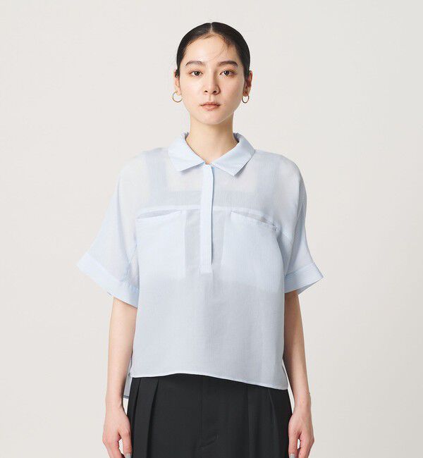 BEAUTY&YOUTH UNITED ARROWS「レーヨンポリエステル ストライプ チュニック」|シャツ・ブラウス|