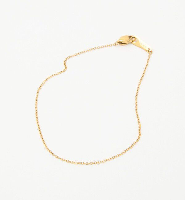BEAUTY&YOUTH UNITED ARROWS「＜33&times;by Preek＞シン チェーン ブレスレット 19cm」|ブレスレット・バングル|