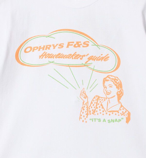 BEAUTY&YOUTH UNITED ARROWS「＜Ophrys＞IT's A SNAP Tシャツ」|Tシャツ・カットソー|