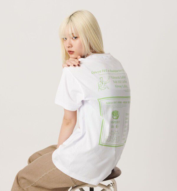 BEAUTY&YOUTH UNITED ARROWS「＜Ophrys＞IT's A SNAP Tシャツ」|Tシャツ・カットソー|