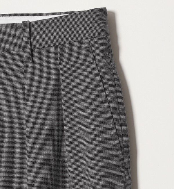 STEVEN ALAN「＜Steven Alan＞ TW ハウンドトゥース チェック イン ツープリーツ ドレス トラウザーズ II」|スラックス|
