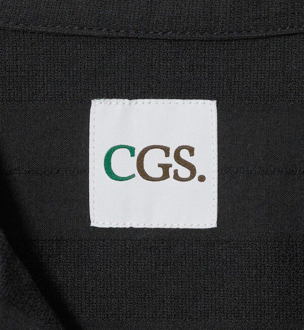 California General Store「＜CGS.＞ドビーストライプ オープンカラー シャツ」|シャツ・ブラウス|