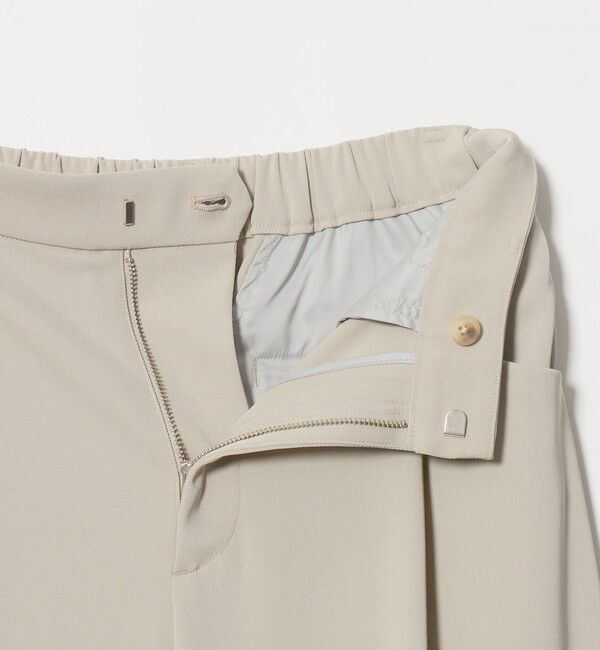 BEAUTY&YOUTH UNITED ARROWS「ポリエステルブレンド バックゴム ワイドパンツ ウォッシャブル 吸水速乾 防シワ」|その他|