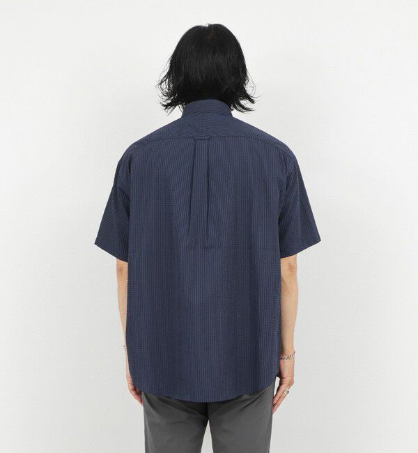 NOLLEY'S goodman「DotAir ドットエアー半袖B.D. ボタンダウンシャツ 通気性/UVカット 26SS」|シャツ・ブラウス|