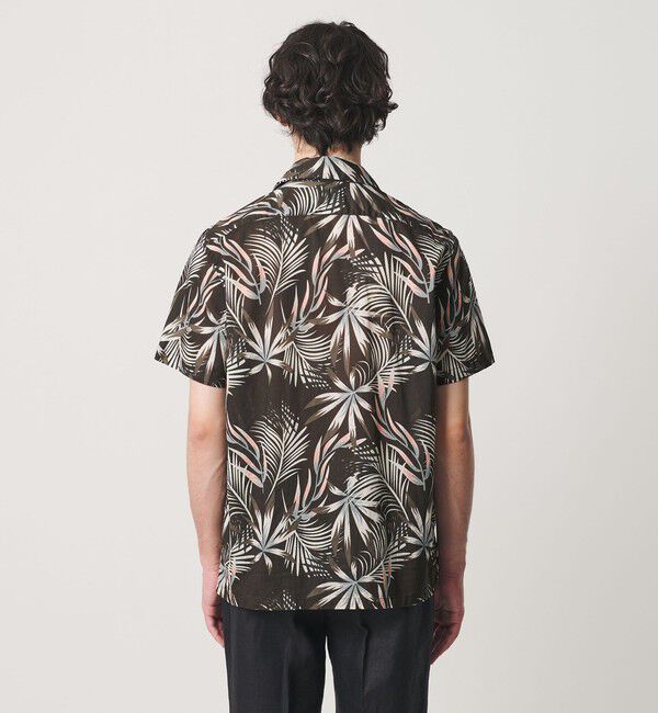 UNITED ARROWS「【別注】＜GUY ROVER＞リーフプリント ショートスリーブ オープンカラーシャツ」|シャツ・ブラウス|