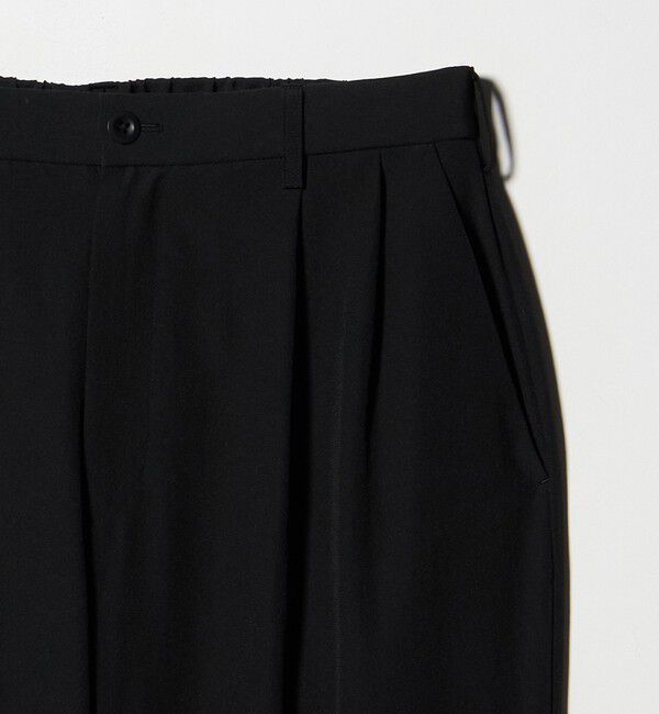 UNITED ARROWS「DotAir ドットエア ヘムコード ２プリーツ パンツ 吸水速乾 タテストレッチ」|スラックス|