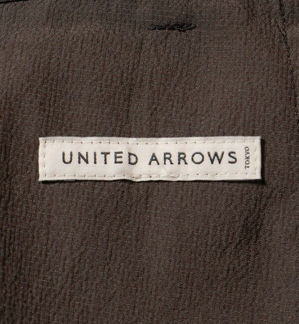 UNITED ARROWS「DotAir ドットエア ヘムコード ２プリーツ パンツ 吸水速乾 タテストレッチ」|スラックス|