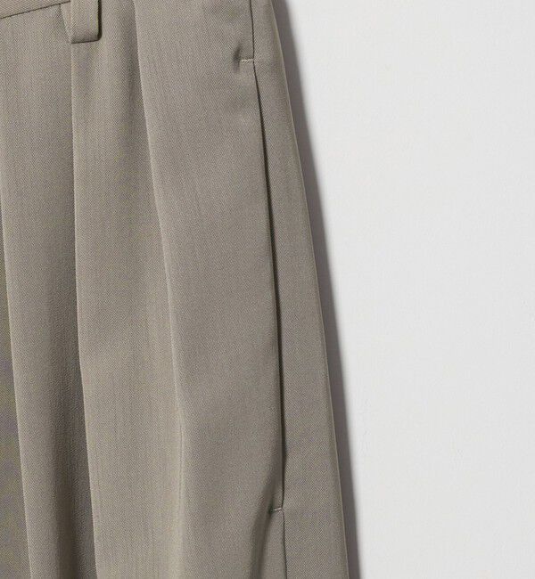UNITED ARROWS「タック ビッグ ワイドパンツ」|スラックス|
