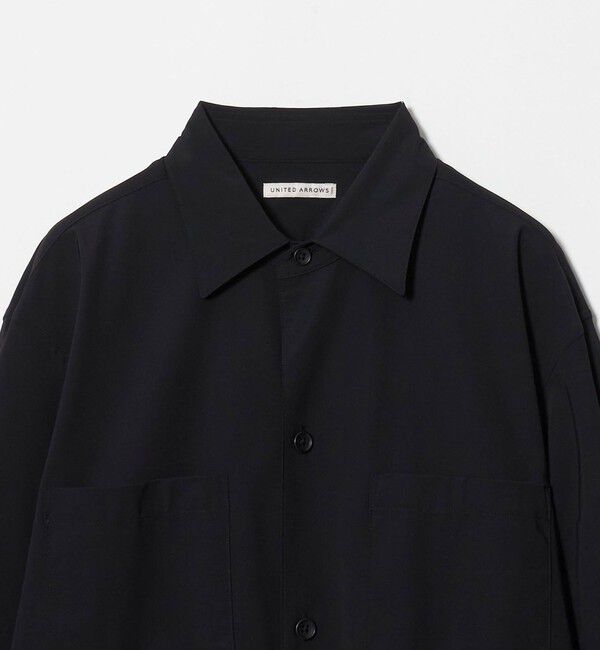 UNITED ARROWS「ナイロン/ポリウレタン エコニール シャツ タテヨコストレッチ」|カーディガン|
