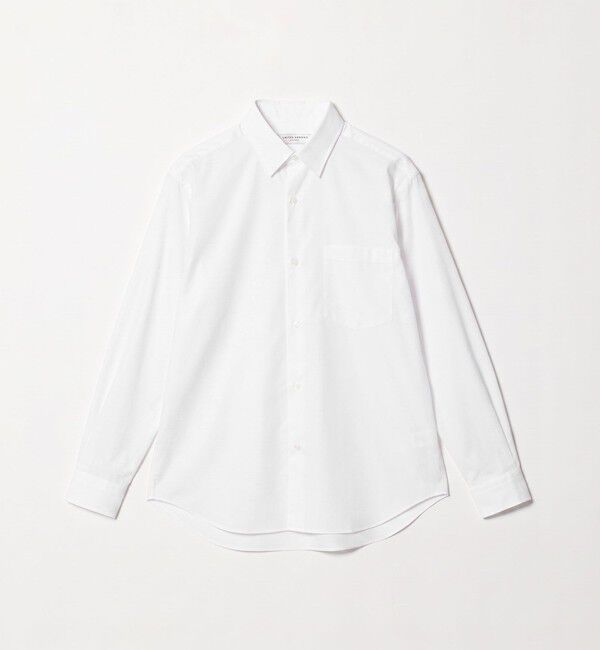UNITED ARROWS「カリビアーナミルズ ポプリン レギュラーカラーシャツ」|シャツ・ブラウス|WHITE