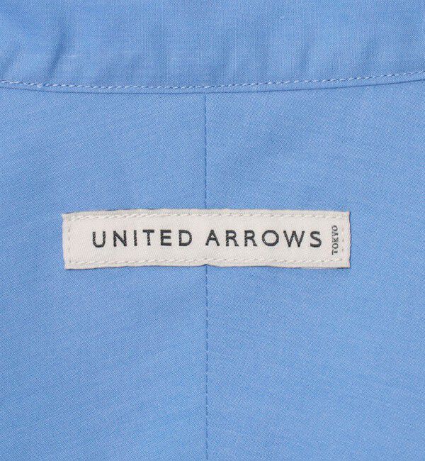 UNITED ARROWS「カリビアーナミルズ ポプリン レギュラーカラーシャツ」|シャツ・ブラウス|
