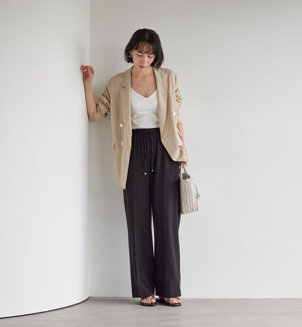 UNITED ARROWS green label relaxing「Vネックキャミソール / カップインナー」|キャミソール|
