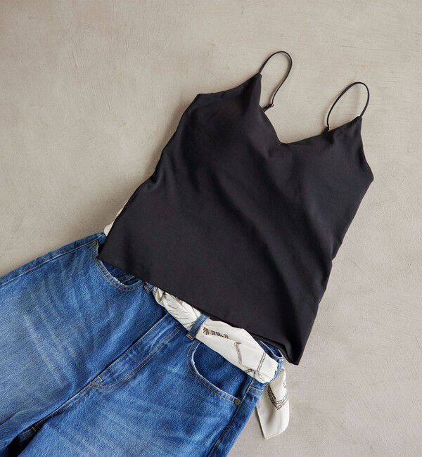 UNITED ARROWS green label relaxing「Vネックキャミソール / カップインナー」|キャミソール|