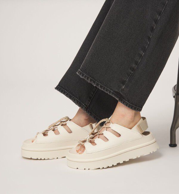 UNITED ARROWS green label relaxing「＜UGG＞ゴールデングロウ トグル サンダル」|サンダル|OFF WHITE