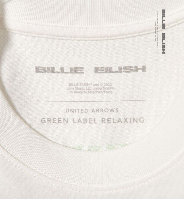 UNITED ARROWS green label relaxing「【別注】＜Bravado＞ビリー・アイリッシュ「HIT ME HARD AND SOFT」Tシャツ」|Tシャツ・カットソー|