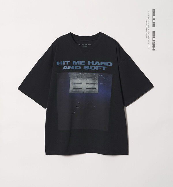 UNITED ARROWS green label relaxing「【別注】＜Bravado＞ビリー・アイリッシュ「HIT ME HARD AND SOFT」Tシャツ」|Tシャツ・カットソー|BLACK