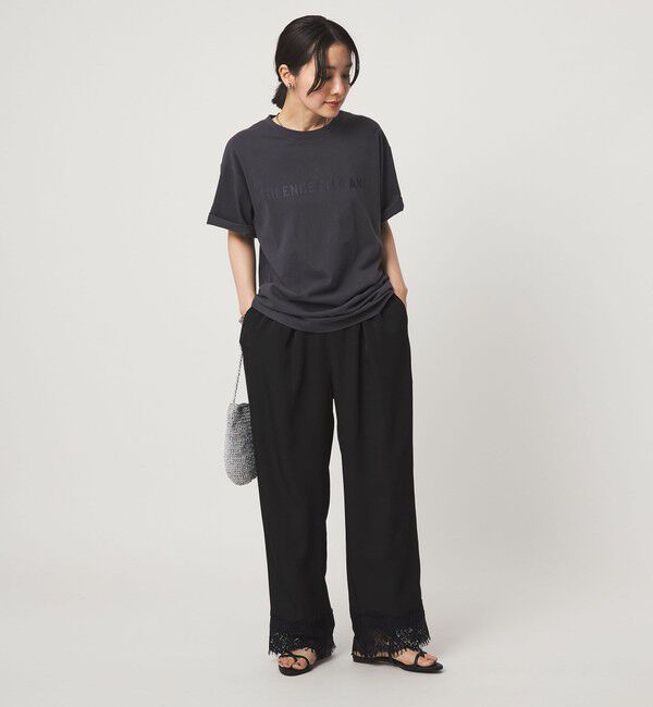 UNITED ARROWS green label relaxing「【WEB限定】＜at ease＞スソ レース パンツ」|その他|