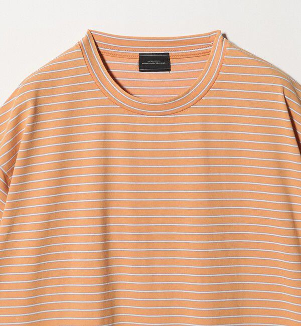 UNITED ARROWS green label relaxing「フェード ボーダー クルーネック 半袖 Tシャツ」|Tシャツ・カットソー|