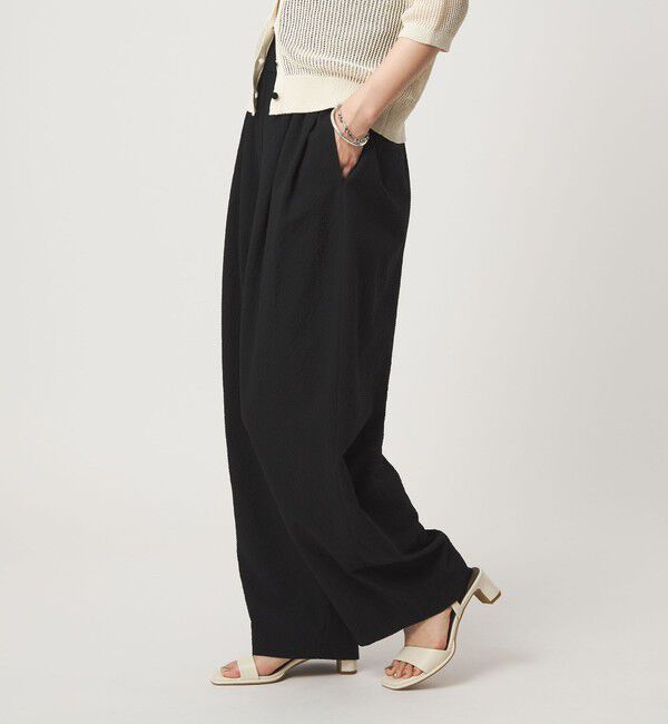 UNITED ARROWS green label relaxing「【WEB限定】＜at ease＞カラミ カーブ パンツ」|その他|