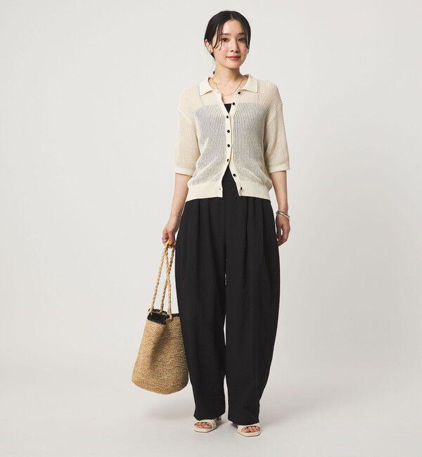 UNITED ARROWS green label relaxing「【WEB限定】＜at ease＞カラミ カーブ パンツ」|その他|