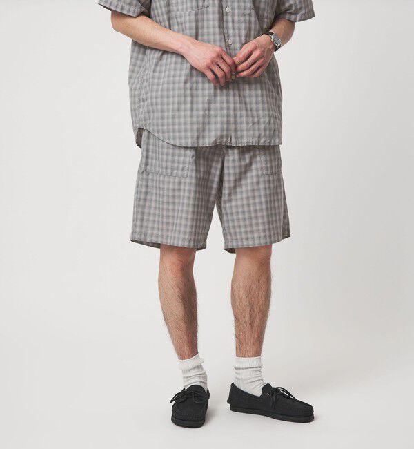 UNITED ARROWS green label relaxing「【別注】＜SMITH&rsquo;S AMERICAN＞チェック柄 ショーツ」|その他|MD.GRAY