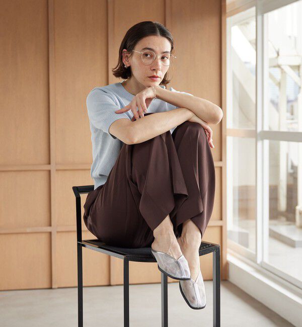 BEAUTY&YOUTH UNITED ARROWS「チュール スライダー サンダル」|サンダル|