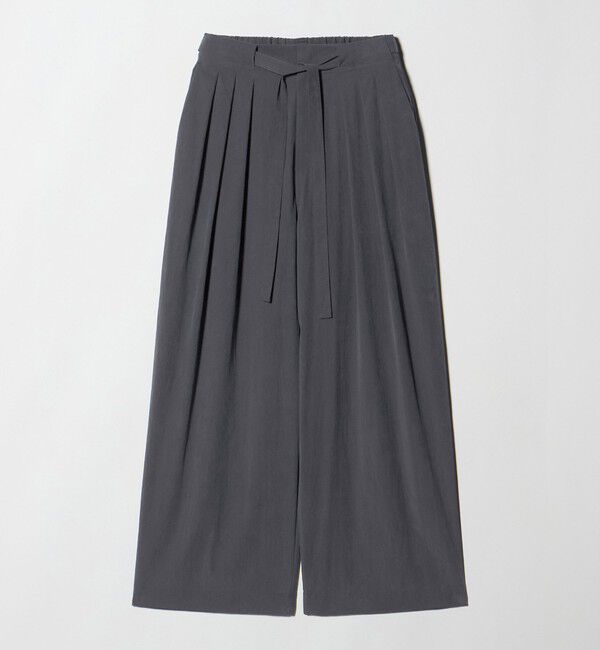 BEAUTY&YOUTH UNITED ARROWS「セルロースブレンド  ベルトループ ワイドパンツ ウォッシャブル」|その他|